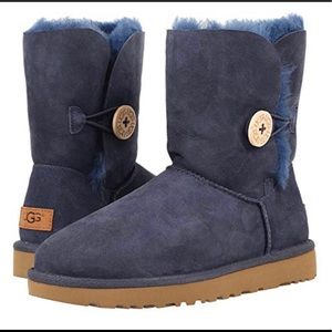 SALE!  Ugg Bailey Button blue boots